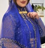 گردنبند فاخر/عروسی/طرح طلا/خاص/دستساز/زیورآلات روح گندم - تصویر 2