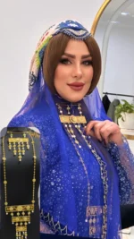 گردنبند فاخر/عروسی/طرح طلا/خاص/دستساز/زیورآلات روح گندم