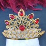 تاج زرتشت/عروسی/طرح طلا/لاکچری/دستساز/زیورآلات روح گندم - تصویر 3