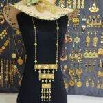 گردنبند فاخر/عروسی/طرح طلا/خاص/دستساز/زیورآلات روح گندم