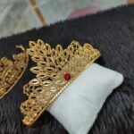 تاج گندم/عروسی/طرح طلا/لاکچری/دستساز/زیورآلات روح گندم