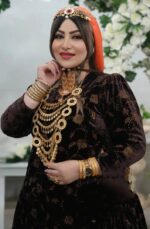 گردنبند یا رولباسی ماندانا/خاص/طرح طلا/برند روح گندم/دستساز - تصویر 3