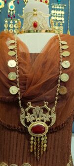 گردنبند تخت جمشید/عروسی/طرح طلا/لاکچری/دستساز - تصویر 2