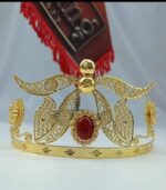 تاج فرشته ها/عروسی/طرح طلا/لاکچری/دستساز/زیورآلات روح گندم