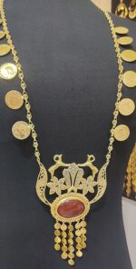 گردنبند تخت جمشید/عروسی/طرح طلا/لاکچری/دستساز