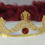 تاج کلکته ای هندی/عروسی/زیورآلات روح گندم/لاکچری/دستساز