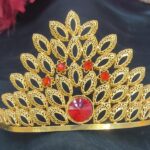 تاج ستاره/عروسی/طرح طلا/لاکچری/دستساز/زیورآلات روح گندم