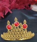 تاج یوگا/عروسی/طرح طلا/لاکچری/دستساز/زیورآلات روح گندم