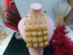 سنجاق لوستری 4 پایه/عروسی/طرح طلا/لاکچری/دستساز - تصویر 2