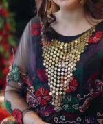 گردنبند مرجان/عروسی/طرح طلا/لاکچری/دستساز - تصویر 3