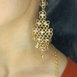 گوشواره گوگوش/بدلیجات روح گندم/خاص/شیک/جذاب