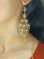 گوشواره گوگوش/بدلیجات روح گندم/خاص/شیک/جذاب