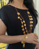 رولباسی اماراتی آرزو/عروسی/طرح طلا/لاکچری/دستساز - تصویر 4