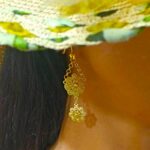 گوشواره چیچک/زیورآلات روح گندم/خاص/جذاب/شیک