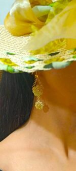 گوشواره چیچک/زیورآلات روح گندم/خاص/جذاب/شیک