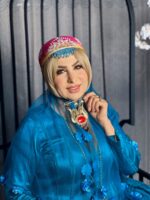 سنجاق دلربا/عروسی/طرح طلا/لاکچری/دستساز - تصویر 2