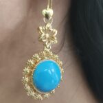 گوشواره فریماه/عروسی/طرح طلا/لاکچری/دستساز