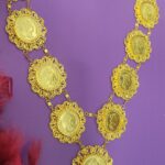 رو لباسی گلها/عروسی/طرح طلا/لاکچری/دستساز