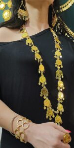 رولباسی مرجان/عروسی/طرح طلا/لاکچری/دستساز - تصویر 2