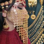 زره صورت مارشا/روح گندم/طرح طلا/لاکچری/دستساز