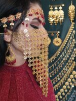 زره صورت مارشا/روح گندم/طرح طلا/لاکچری/دستساز