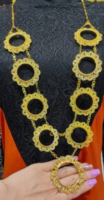 رولباسی گل G11/عروسی/طرح طلا/لاکچری/دستساز