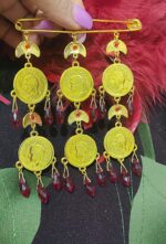 سنجاق زیر گلو پاسارگاد/عروسی/طرح طلا/لاکچری/دستساز - تصویر 2