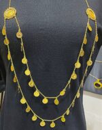 رولباسی اماراتی آرزو/عروسی/طرح طلا/لاکچری/دستساز