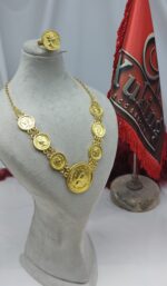 سرویس پهلوی G14/عروسی/طرح طلا/لاکچری/دستساز - تصویر 7