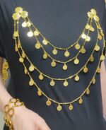 رولباسی آرزو Ru103/عروسی/طرح طلا/لاکچری/دستساز