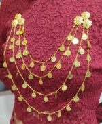 رولباسی آرزو Ru103/عروسی/طرح طلا/لاکچری/دستساز - تصویر 2