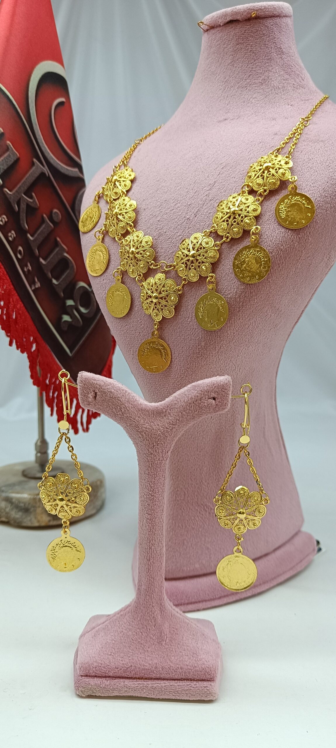 سرویس شکوفه G14/عروسی/طرح طلا/لاکچری/دستساز