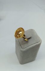 انگشتر رخ/بدلیجات روح گندم/طرح طلا/عروسی/دستساز - تصویر 3
