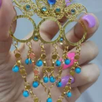 سنجاق تاج قوچ دار/عروسی/طرح طلا/لاکچری/دستساز