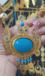 سنجاق دلربا/عروسی/طرح طلا/لاکچری/دستساز - تصویر 3