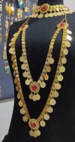 گردنبند ماهG11/عروسی/طرح طلا/زیورآلات روح گندم/دستساز