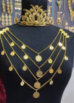 رولباسی اولدوز/عروسی/طرح طلا/لاکچری/دستساز - تصویر 2