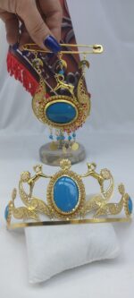 ست دلربا قوچ دار/عروسی/طرح طلا/لاکچری/دستساز - تصویر 2