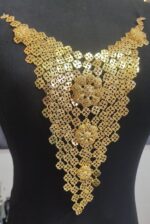 گردنبند عاشقان/عروسی/طرح طلا/لاکچری/دستساز