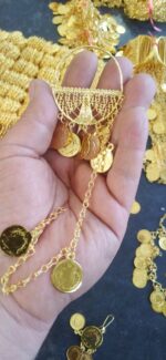 گوشواره یلدیز/عروسی/بدلیجات روح گندم/شیک/جذاب/خاص - تصویر 5