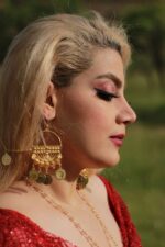گوشواره مارینا/بدلیجات روح گندم/شیک/جذاب/خاص - تصویر 3