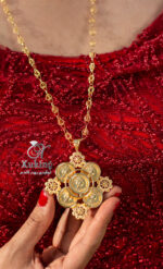 گردنبند ملکه الیزابت G24/عروسی/طرح طلا/لاکچری/دستساز
