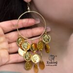 گوشواره آنتیلا | عروسی | بدلیجات روح گندم - تصویر 2