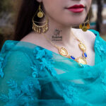 گوشواره پریناز/بدلیجات روح گندم/طرح طلا/لاکچری/دستساز