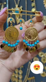 سنجاق پهلوی snz544/عروسی/طرح طلا/لاکچری/دستساز