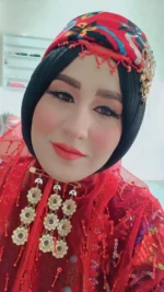 سنجاق زیر گلو پرنیان/عروسی/طرح طلا/لاکچری/دستساز