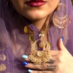 سنجاق زیر گلو امید/بدلیجات روح گندم/طرح طلا/لاکچری/دستساز