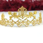 تاج رز/عروسی/طرح طلا/بدلیجات روح گندم/دستساز