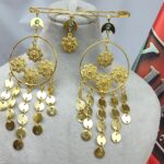 سنجاق زیر گلو زرگل/خاص/زیورآلات روح گندم/طرح طلا/لاکچری/دستساز