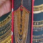 گوشواره الانتیا/عروسی/بدلیجات روح گندم/لاکچری/دستساز